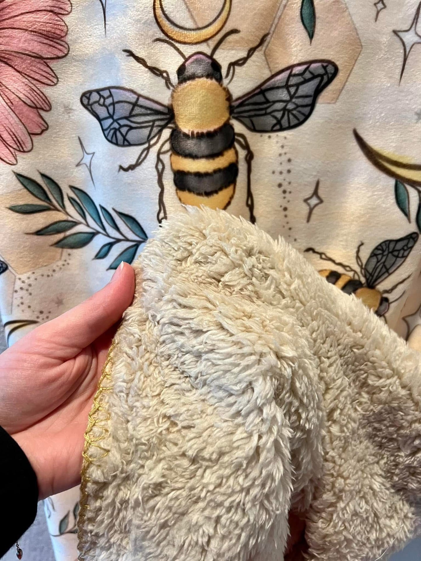 Custom Minky Sherpa Blanket