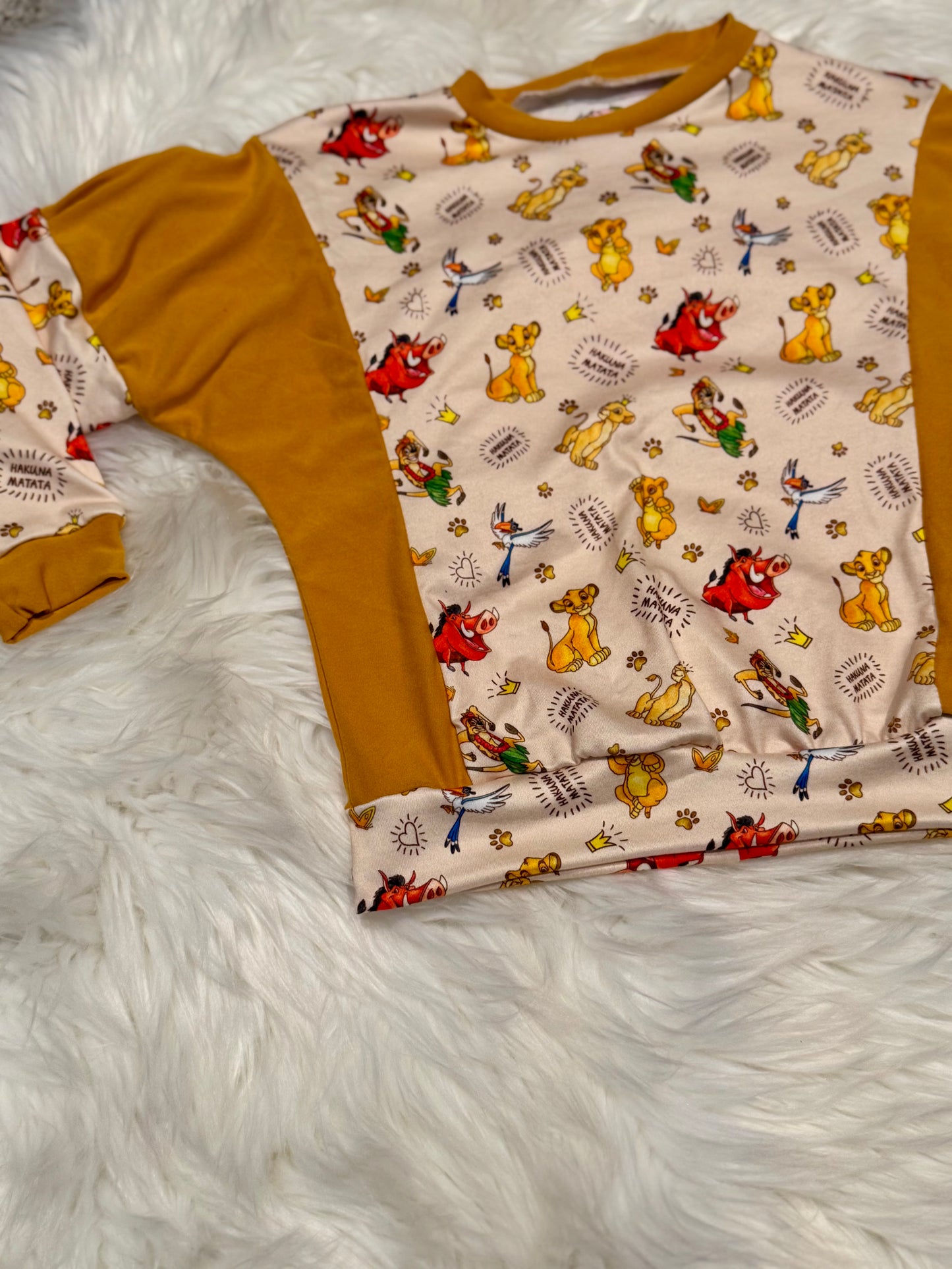 18/24m Lion Selah Crewneck