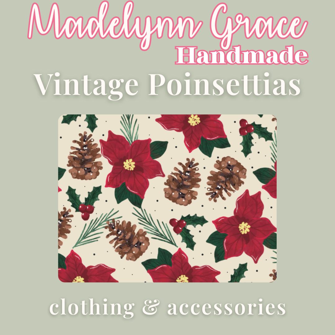 Vintage Poinsettias