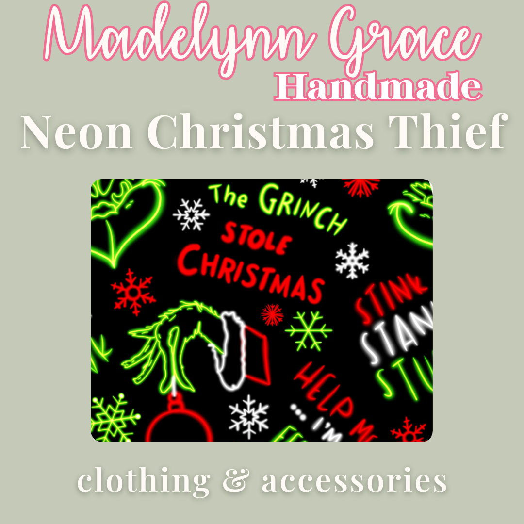 Neon Christmas Thief
