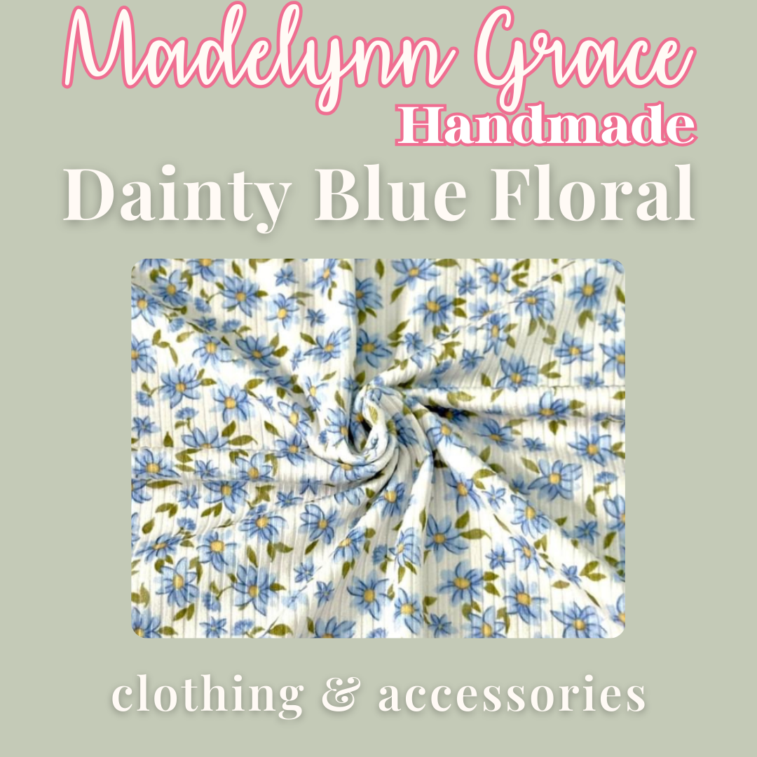 Dainty Blue Floral