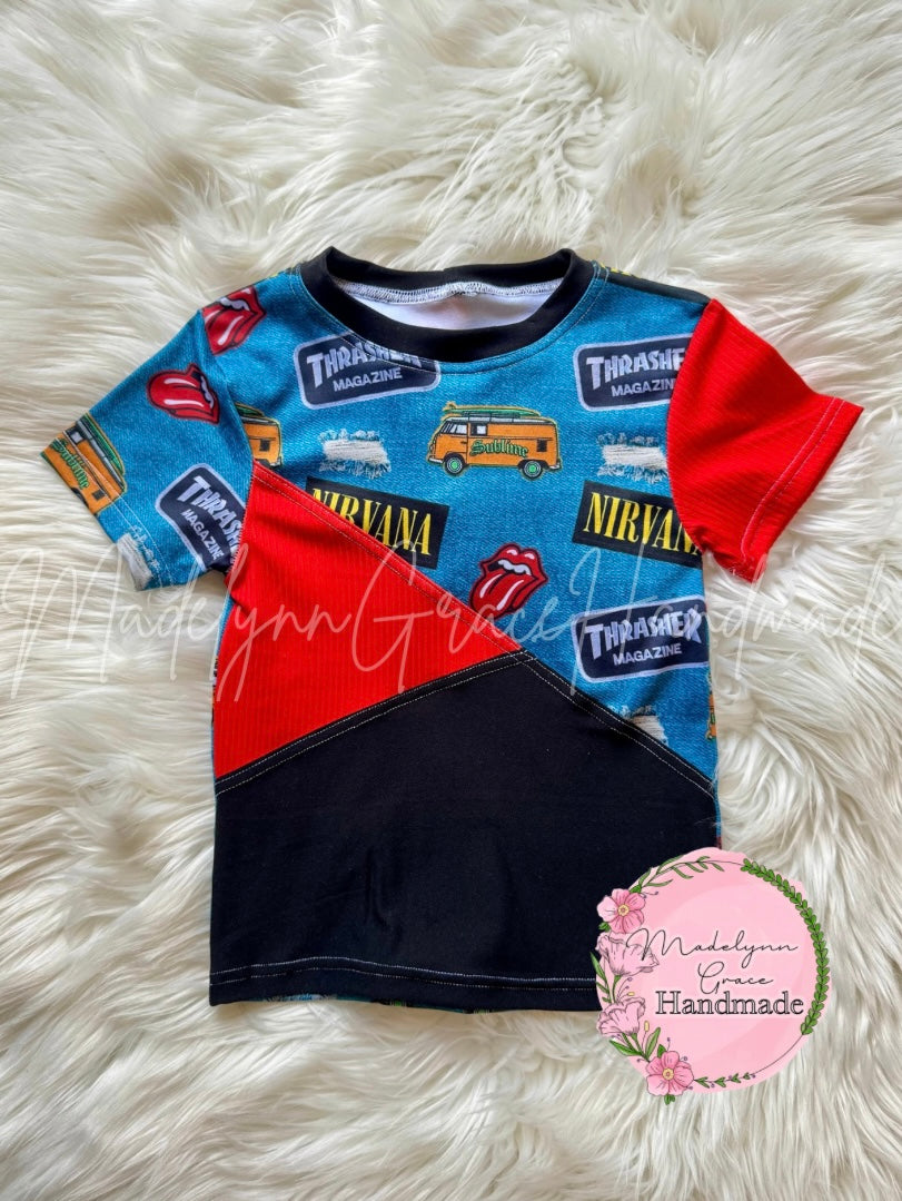 2T Denim Patches Aiden Tee