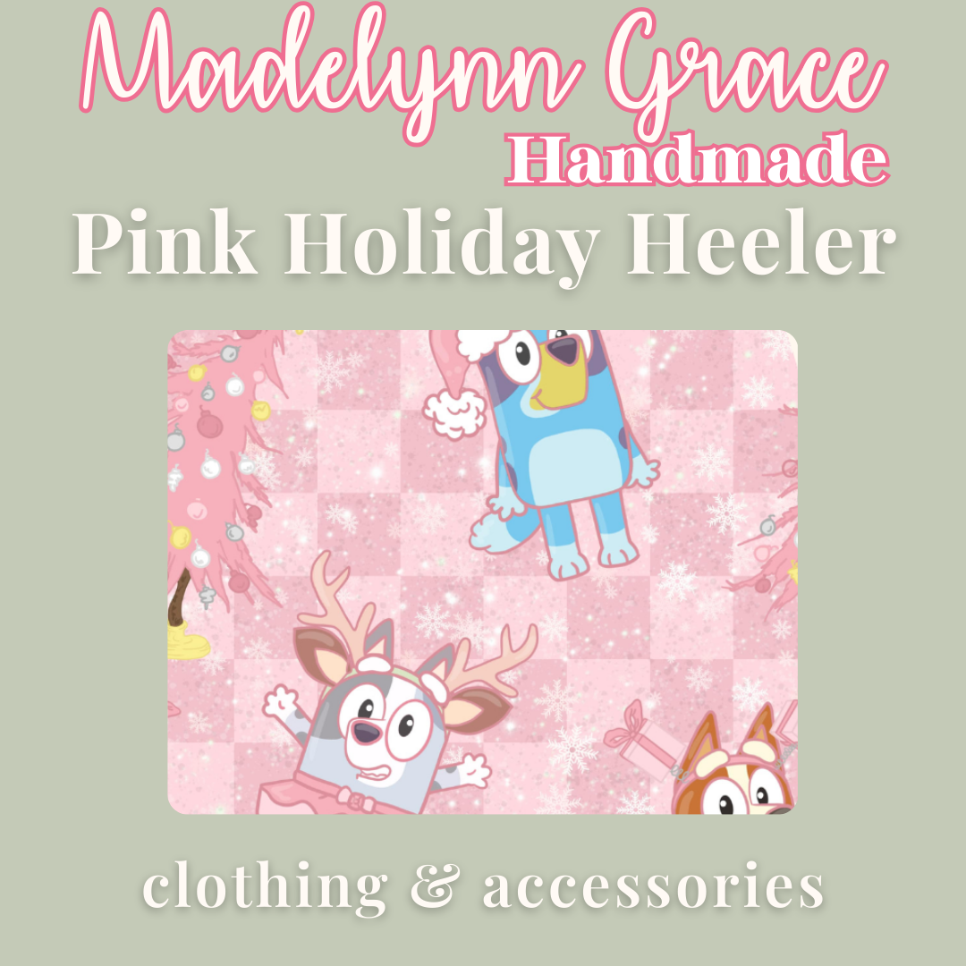 Pink Holiday Heeler