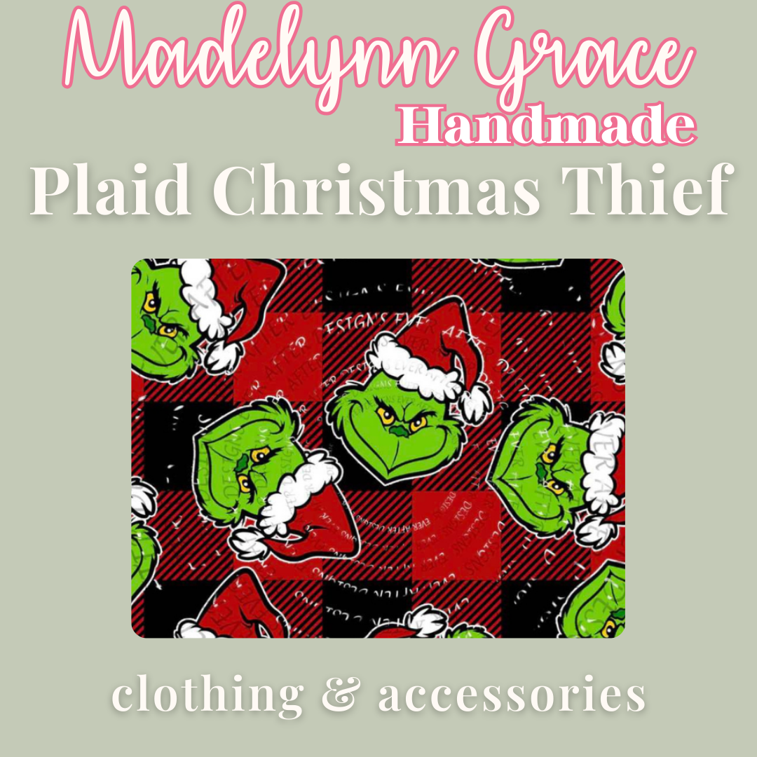 Plaid Christmas Thief