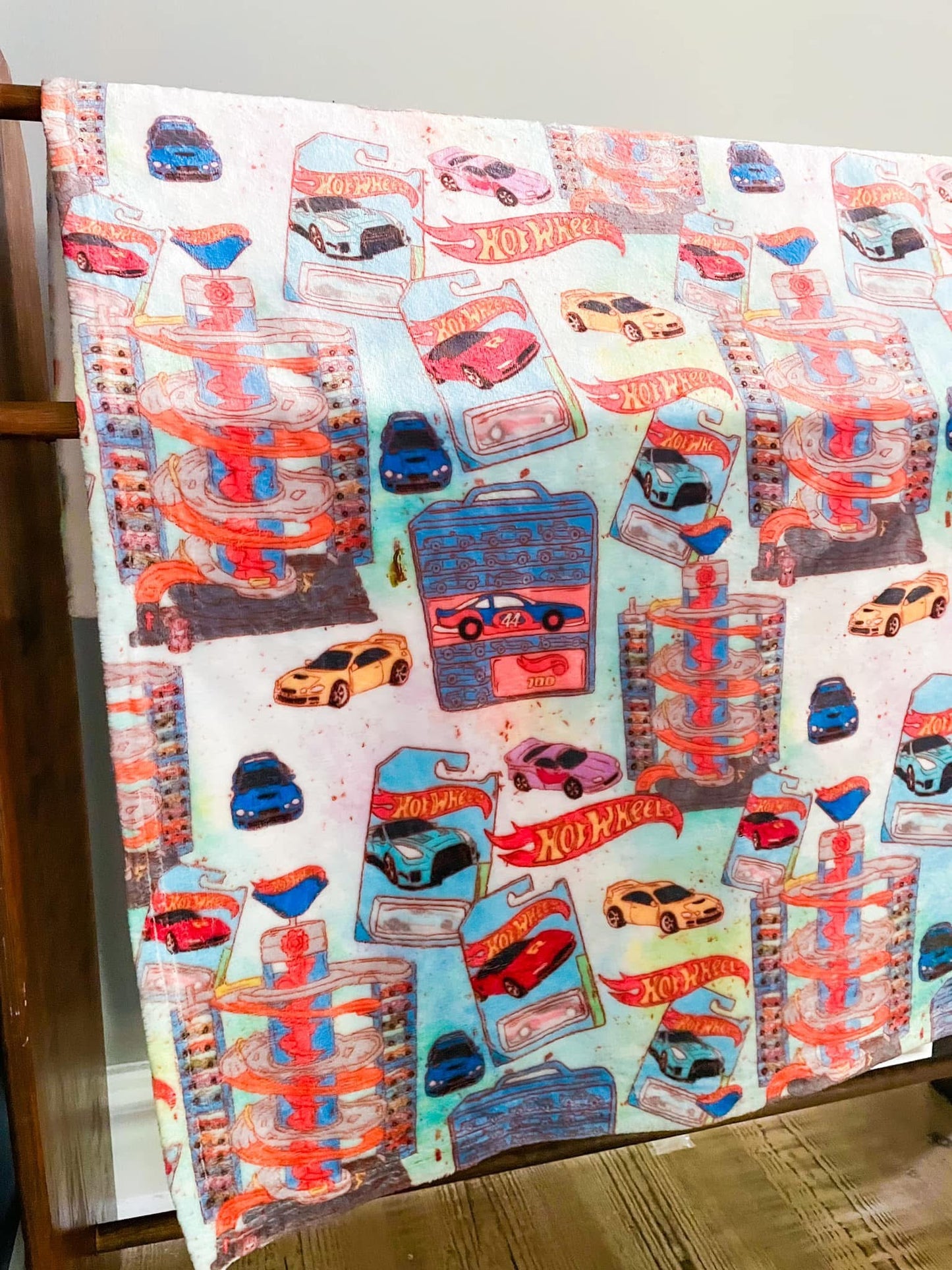 Custom Minky Sherpa Blanket