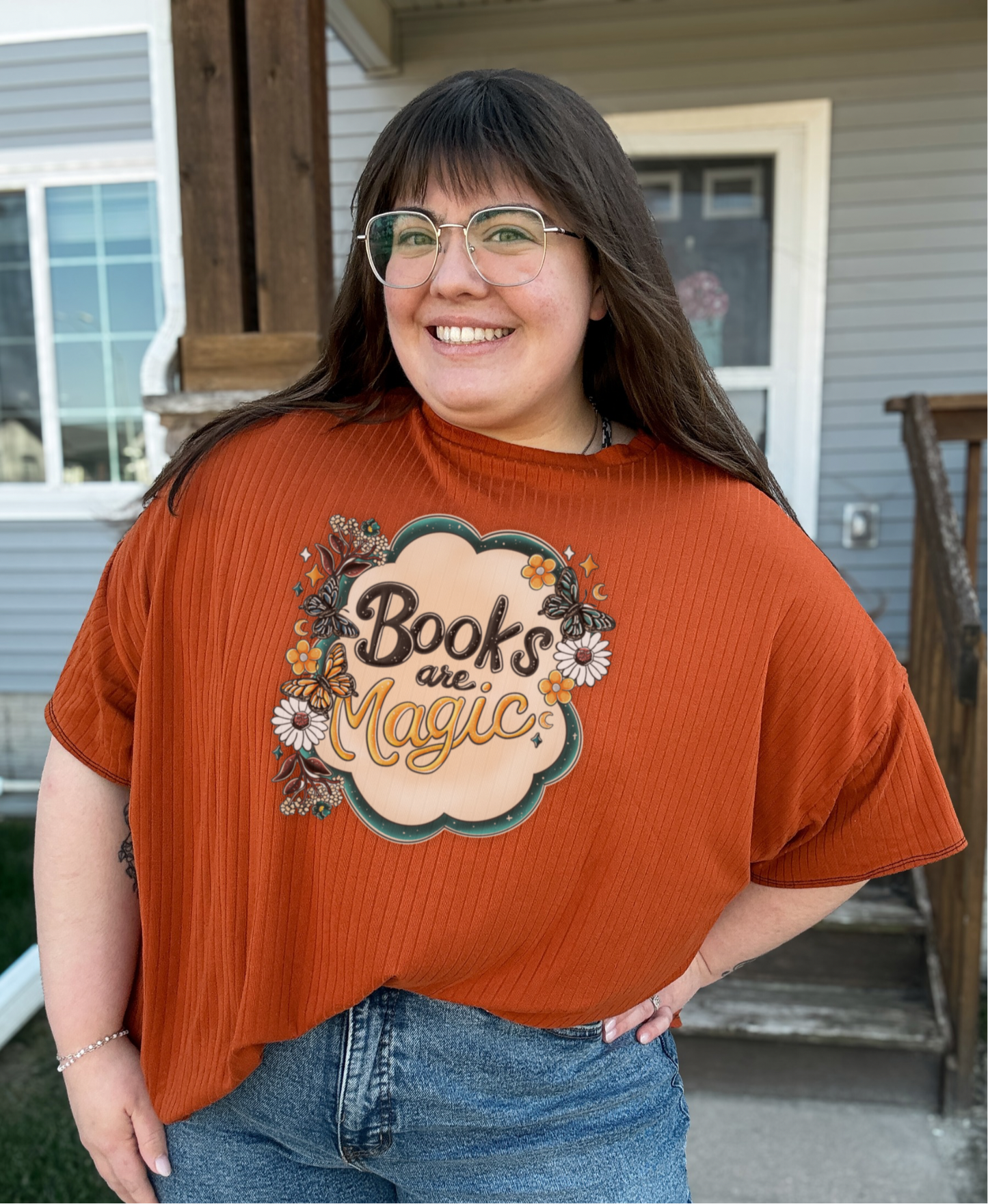 Bookish Mama DTF Comfy Tee