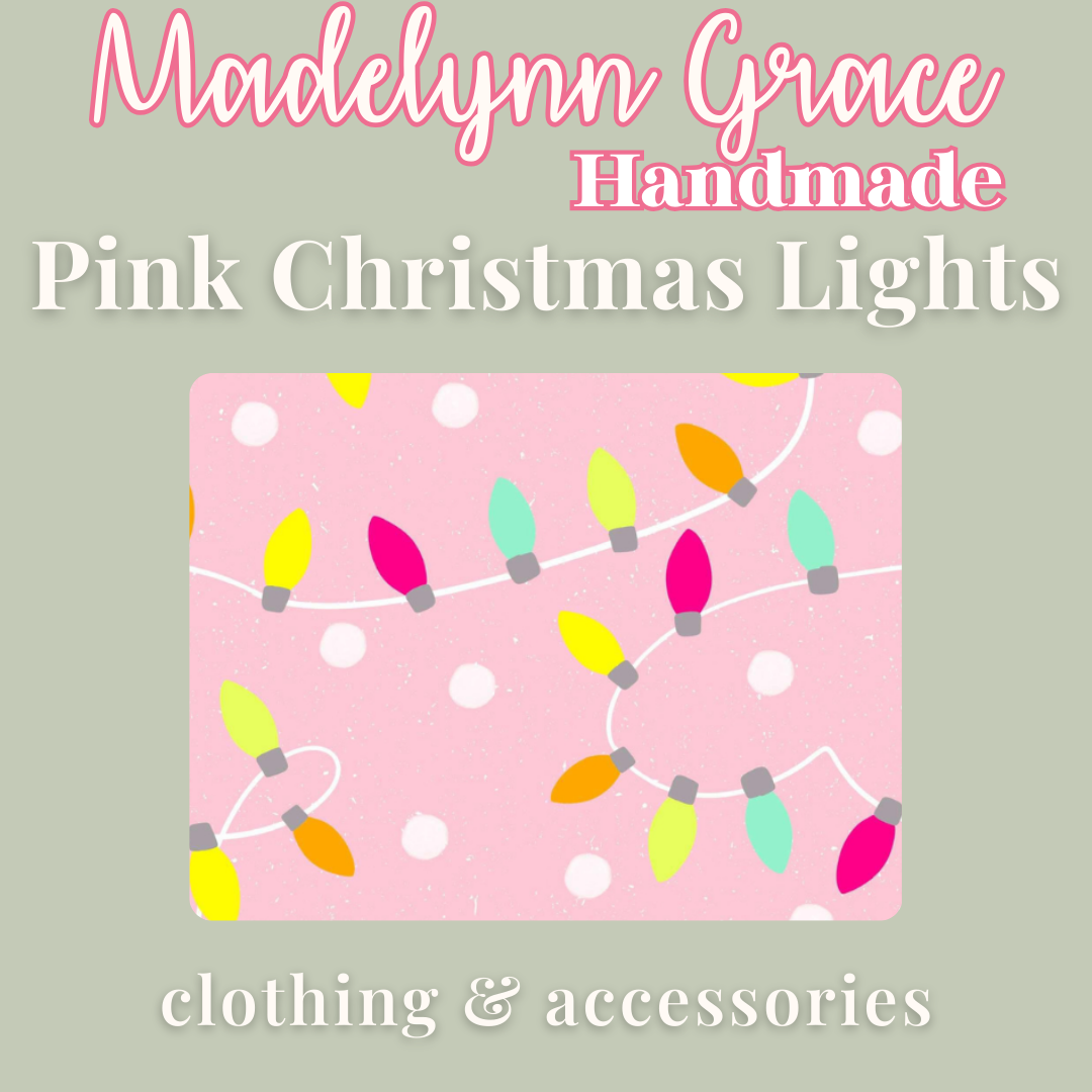 Pink Christmas Lights