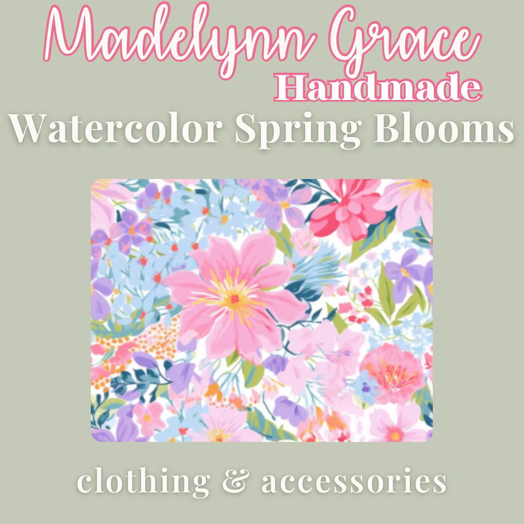 Watercolor Spring Blooms