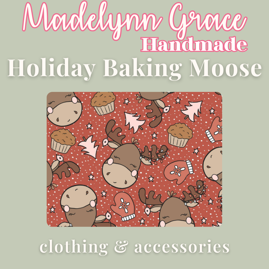 Holiday Baking Moose