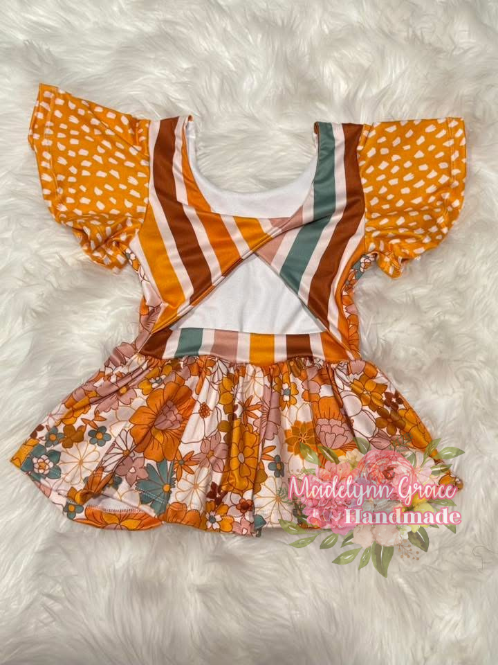 Flutter Floral Top 4T