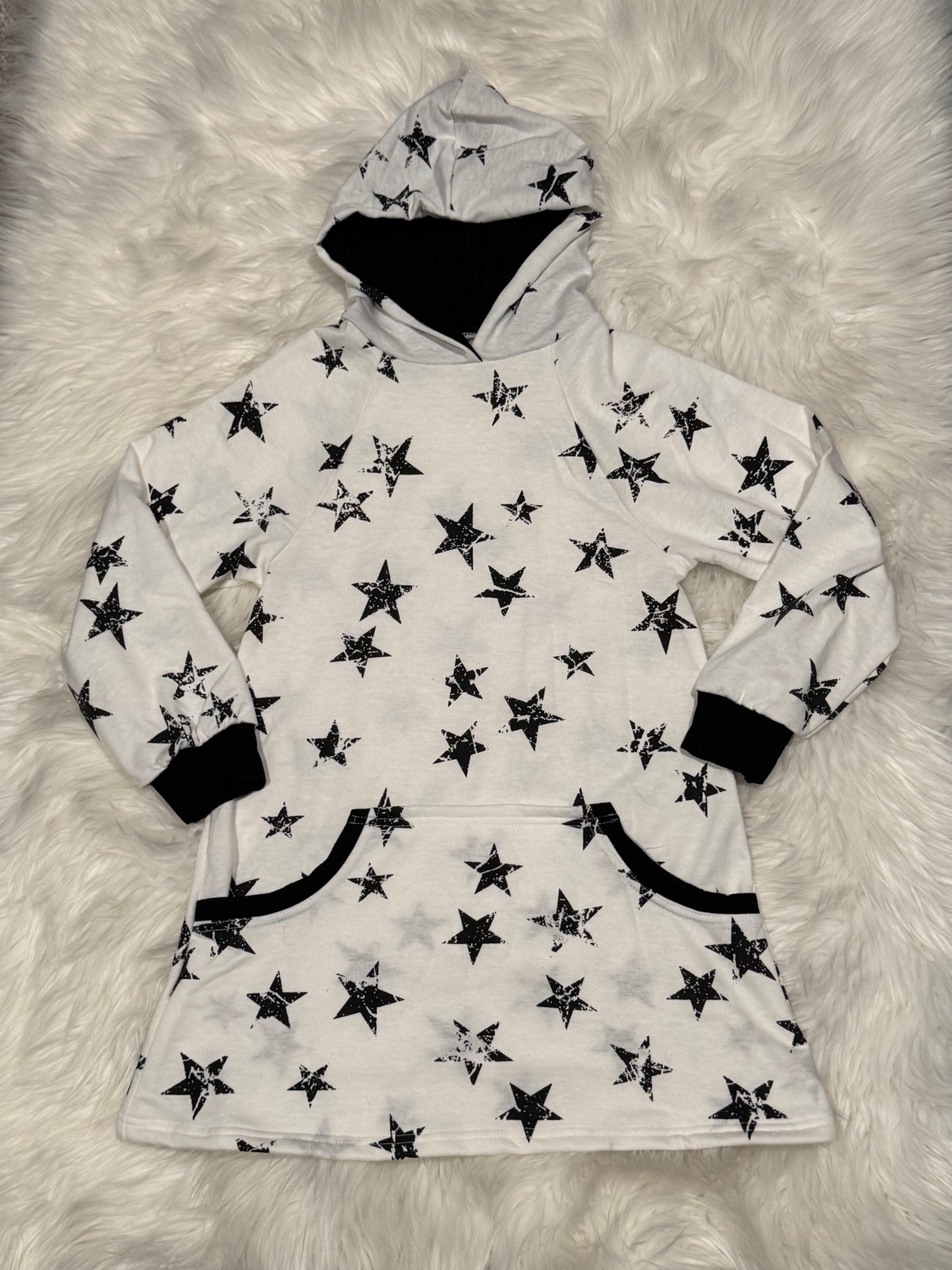 5T Star Hooded Raven Dress