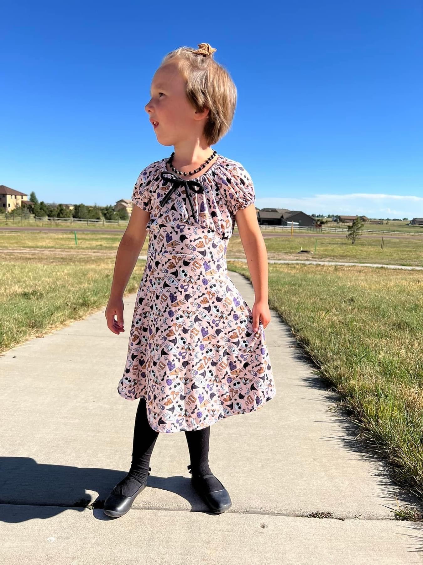 Spooky Dragonfly Dress 4/5T