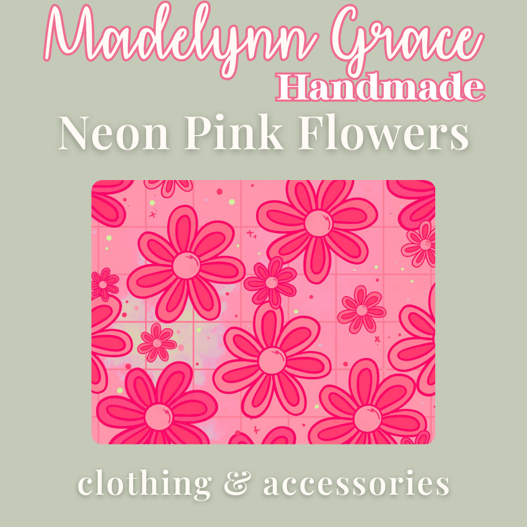 Neon Pink Flowers