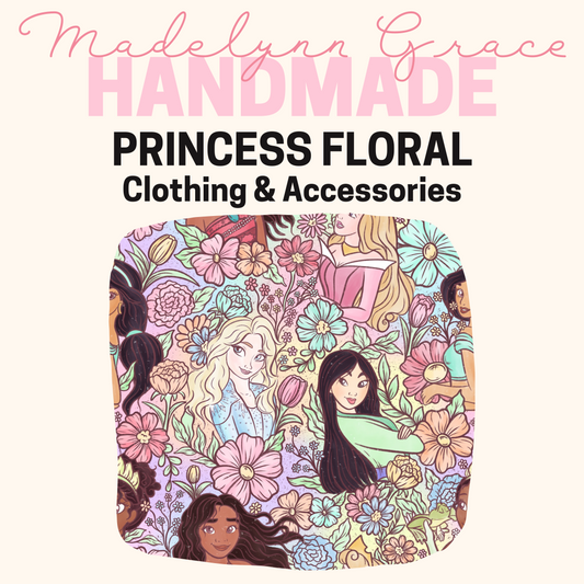 Princess Floral- Character Drop- Kids Clothing & Accessories