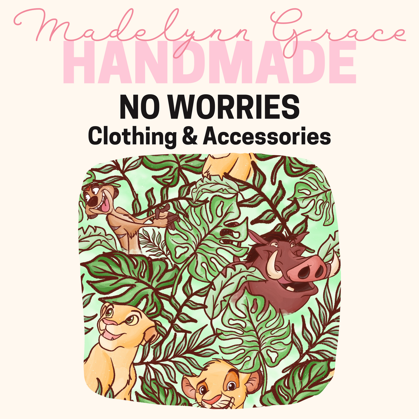 No Worries- Character Drop- Kids Clothing & Accessories (Copy)