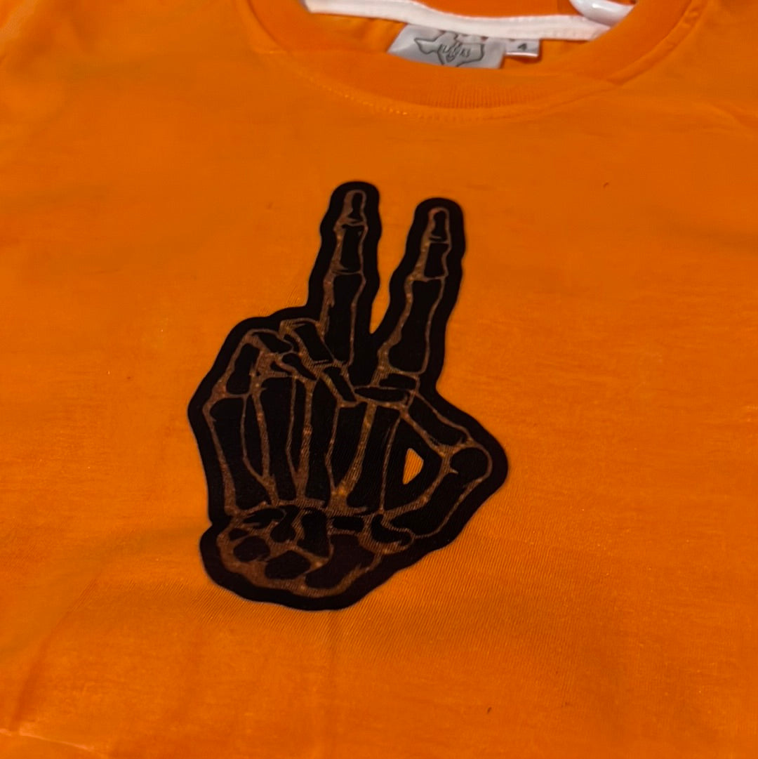 RTS- 4T Halloween Peace Sub Tee