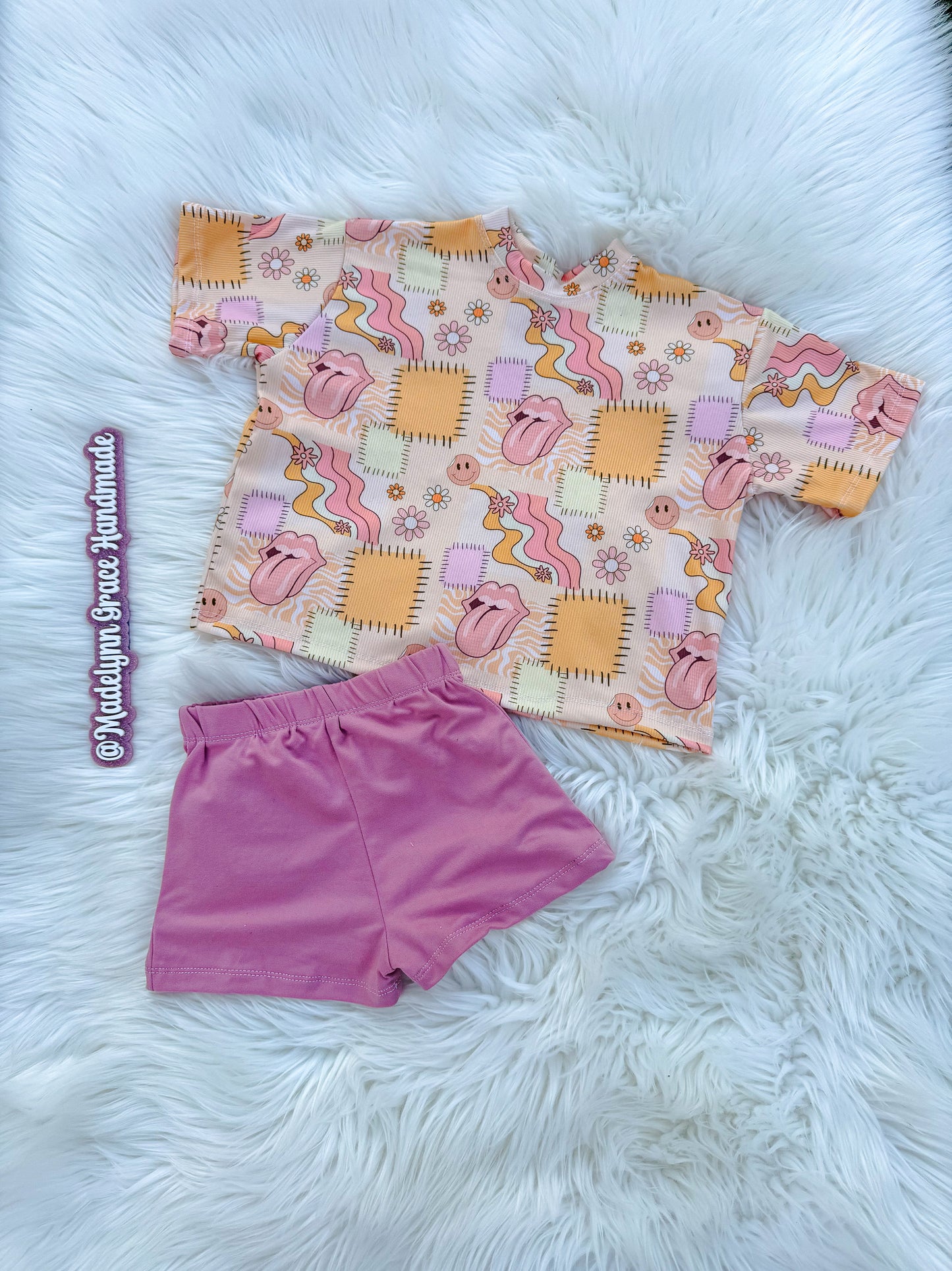 Pastel Rocker Comfy Set 12/18 M + 4T
