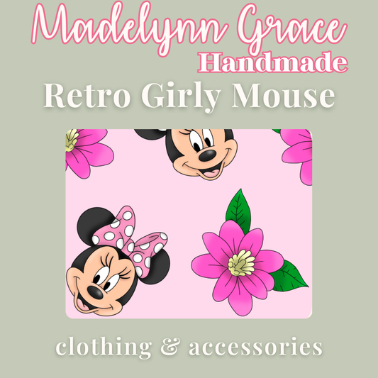 Retro Girly Mouse