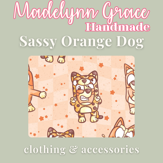 Sassy Orange Dog