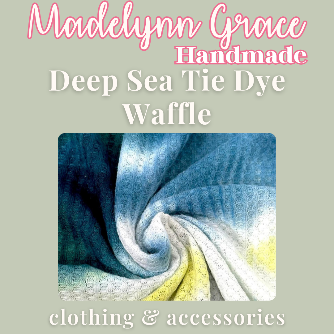 Deep Sea Tie Dye Waffle