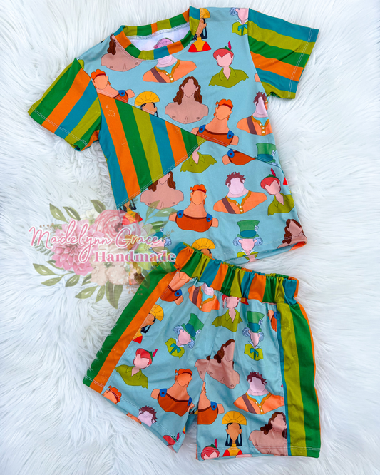 Boy Hero Aiden Tee & Shorts Set 5T