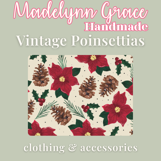 Vintage Poinsettias