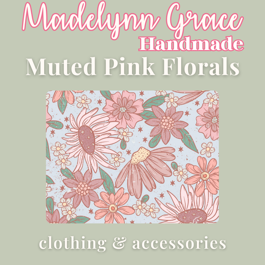 Muted Pink Florals