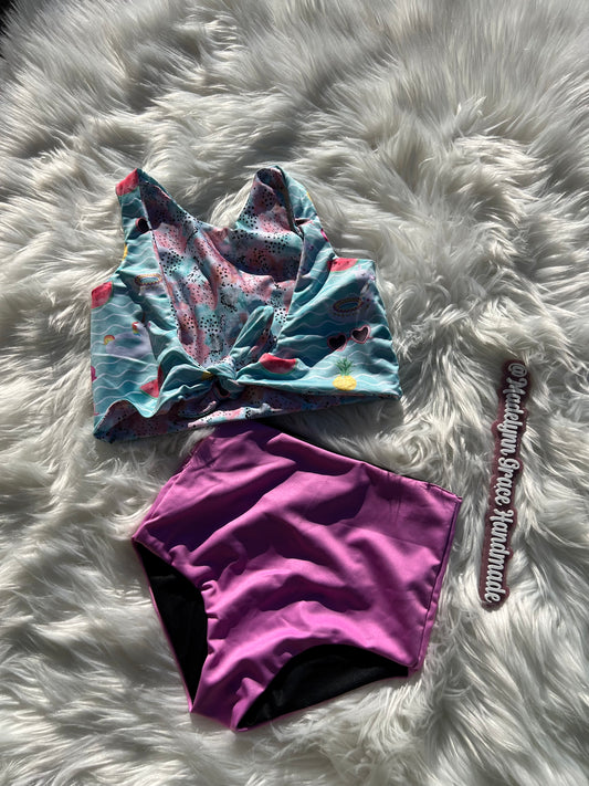 RTS- 9/10 reversible swim suit