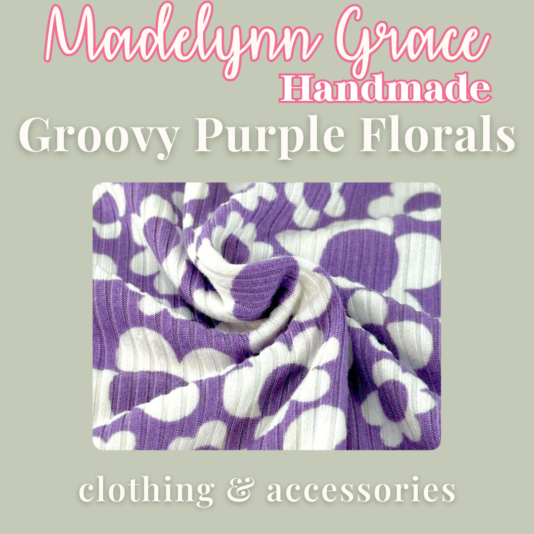 Groovy Purple Florals