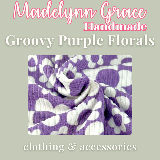 Groovy Purple Florals