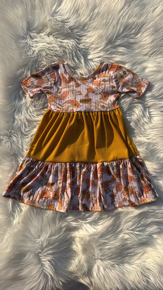 Cozy Ghoul Scoop-Back Dress 2T
