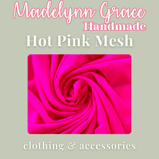 Hot Pink Mesh