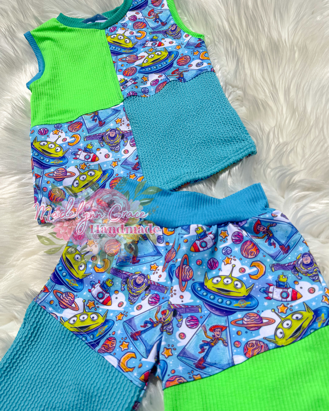 Space Toys - 5T Maddox Tank & Zayde Shorts