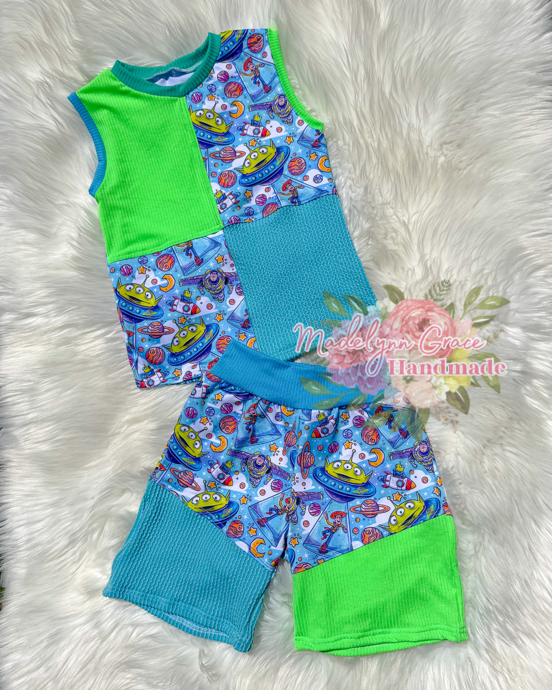 Space Toys - 5T Maddox Tank & Zayde Shorts