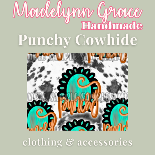 Punchy Cowhide