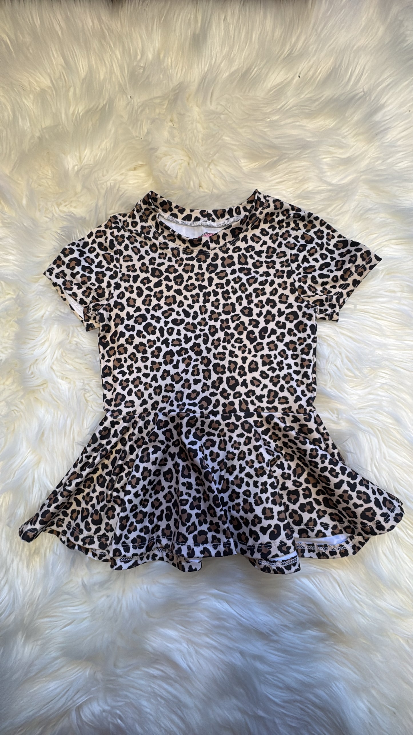 Cheetah Peplum 6/7