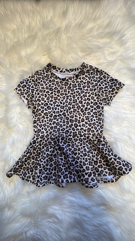 Cheetah Peplum 6/7