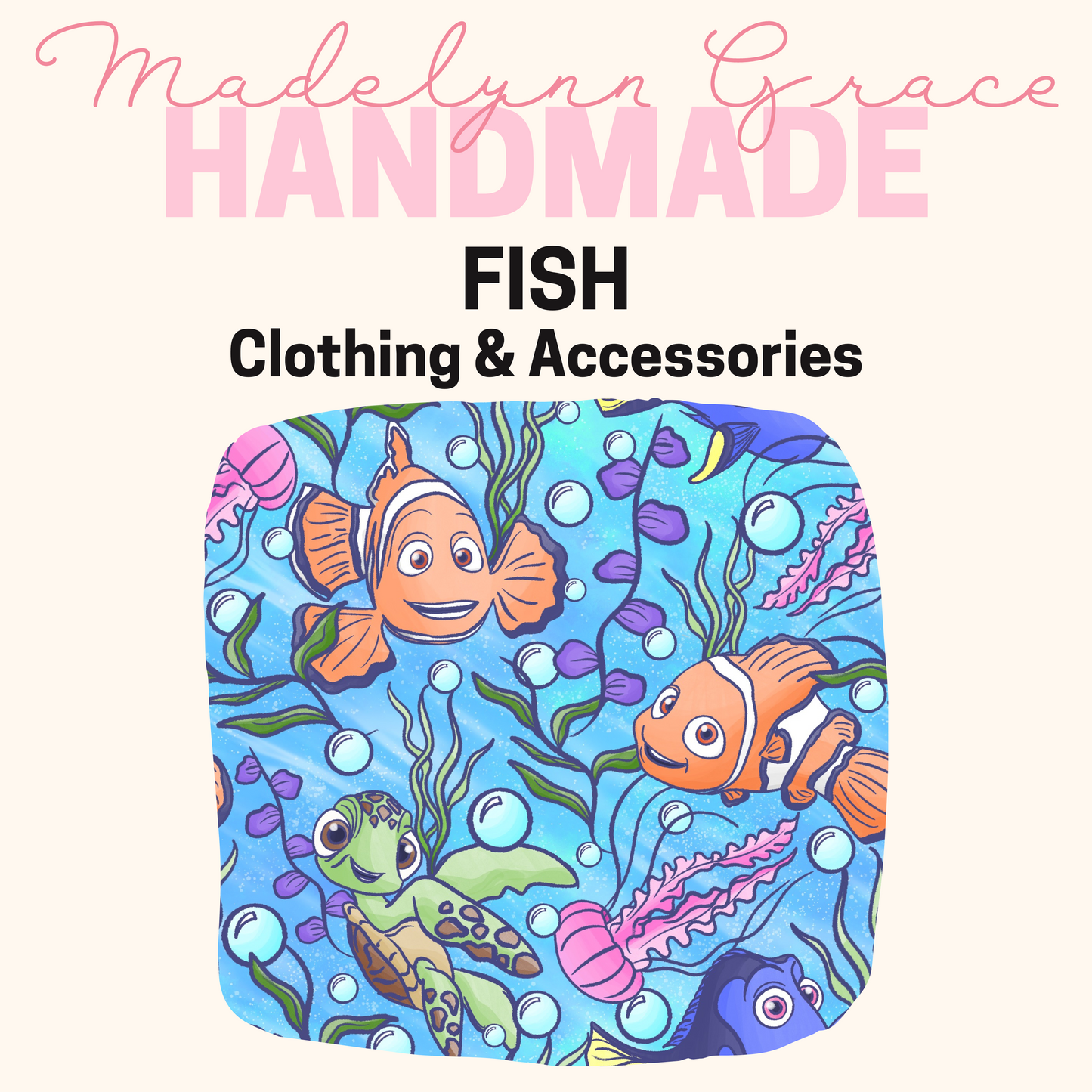 Fish- Character Drop- Kids Clothing & Accessories