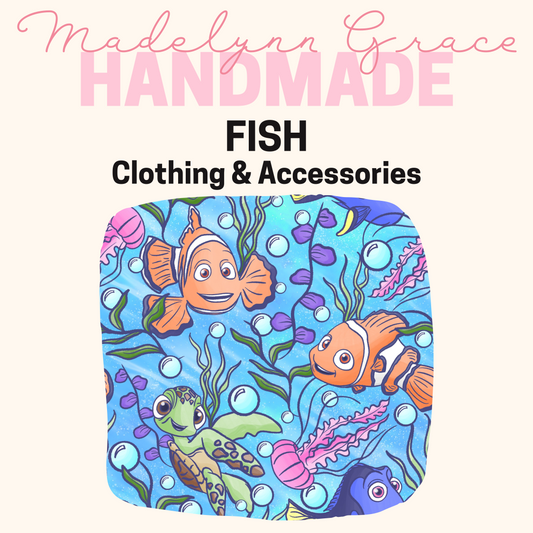 Fish- Character Drop- Kids Clothing & Accessories