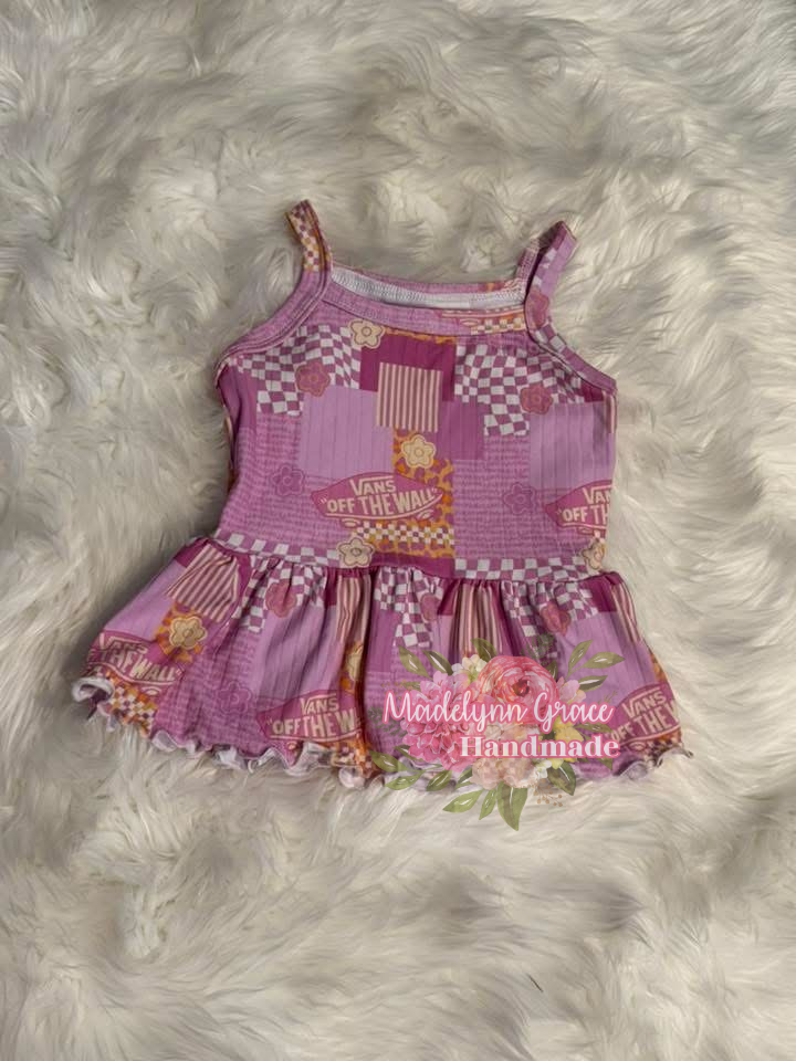 Off The Wall Peplum Tank 18/24M & 3T