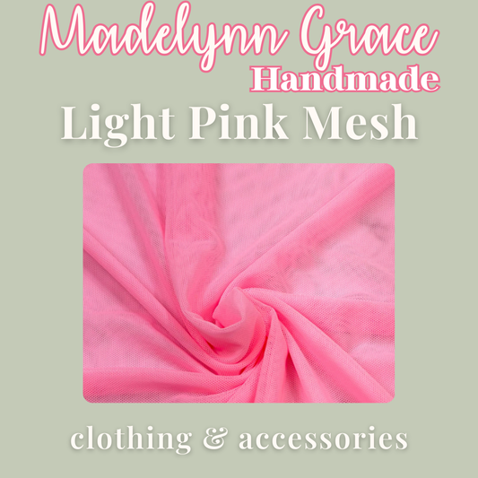 Light Pink Mesh