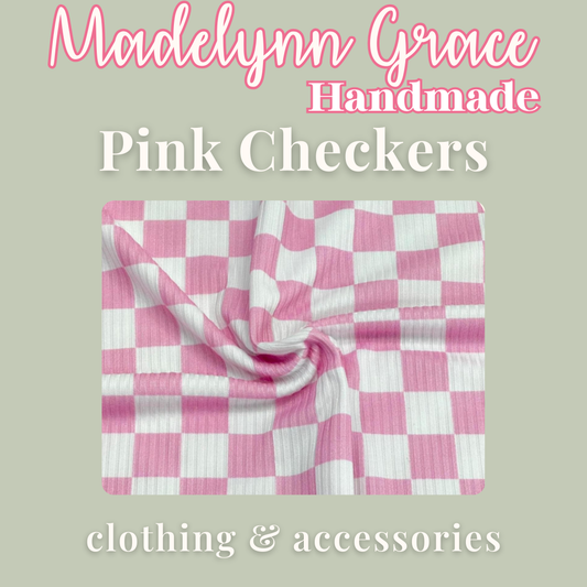 Pink Checkers