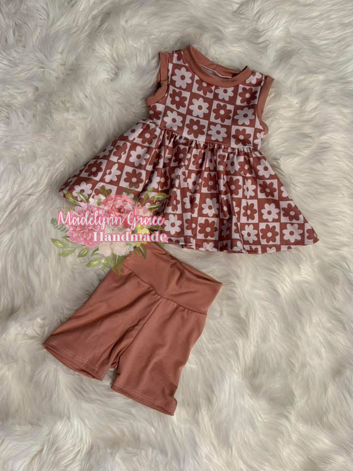 Flower Power Set 12/18M & 2T