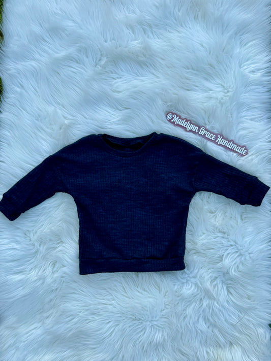 Navy/Black Dolman 2T/5T