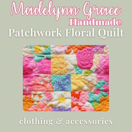 Patchwork Floral Quilt