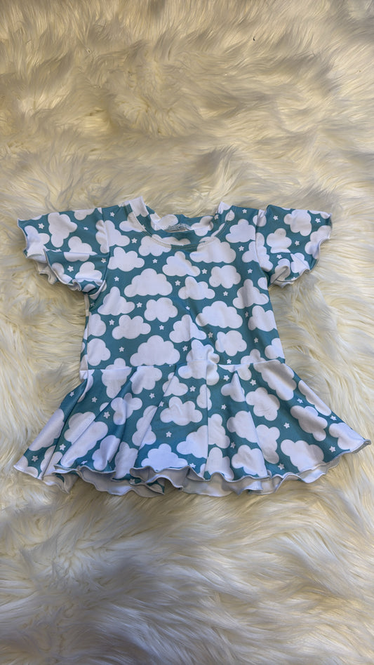 Sky High Peplum 18/24 M