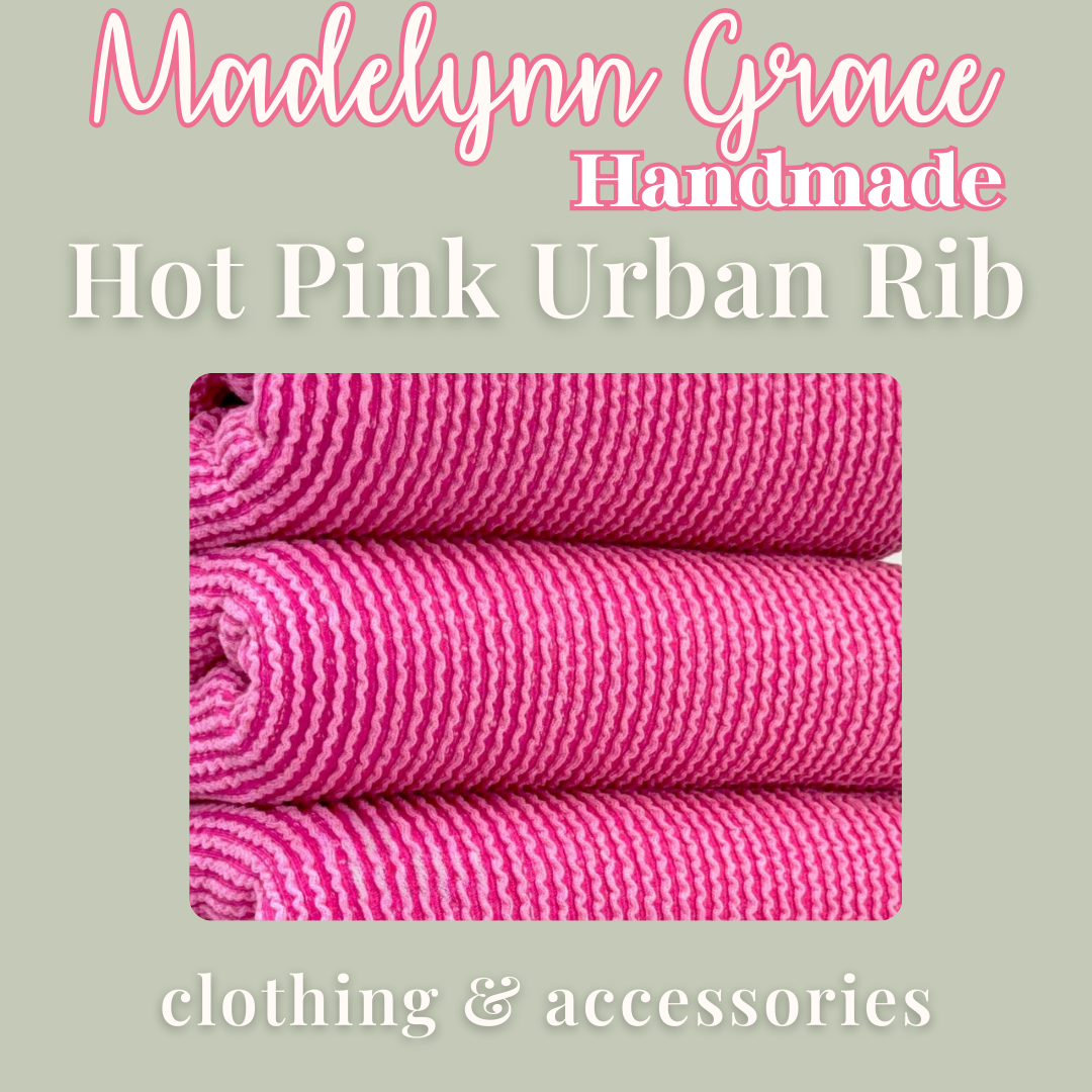 Hot Pink Urban Rib