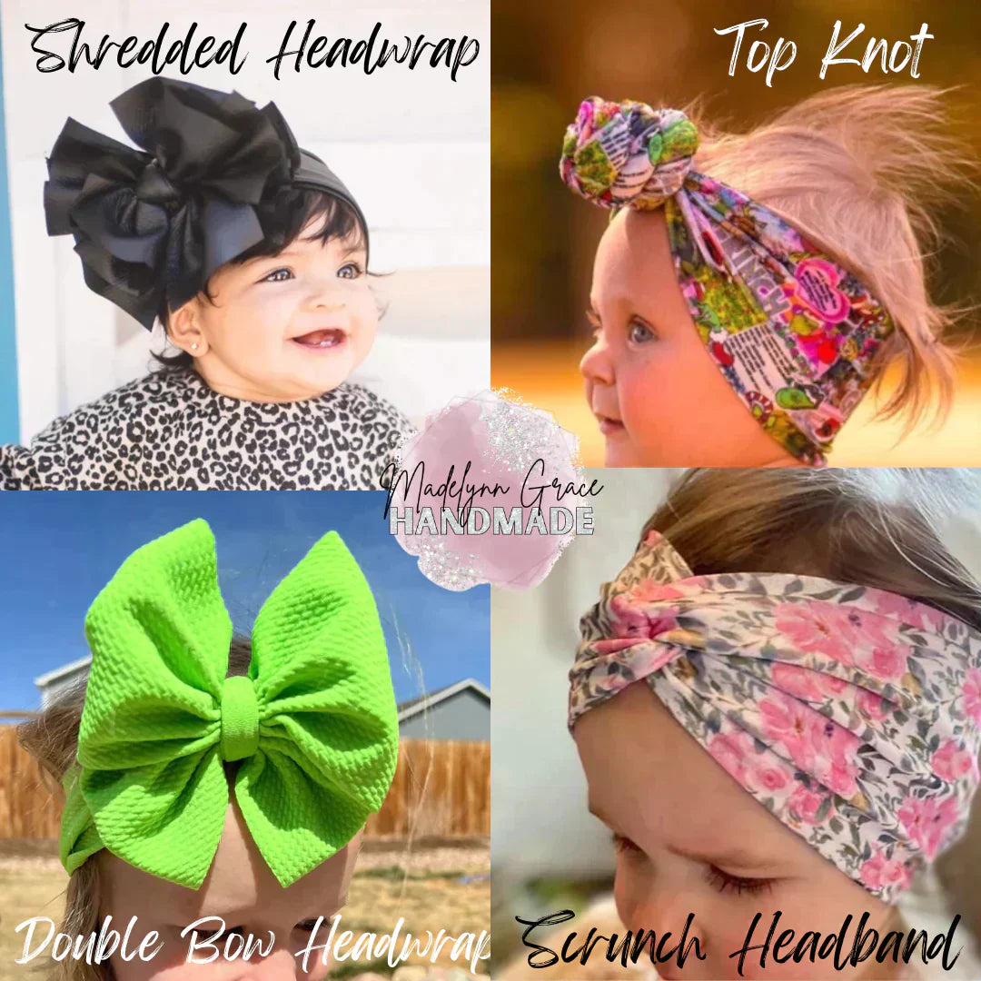 9/13 Surprise Drop - Bows & Headwraps