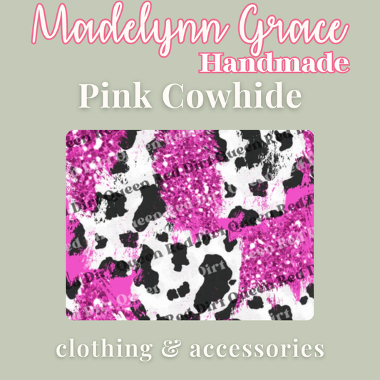 Pink Cowhide