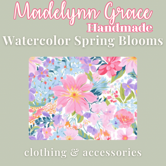Watercolor Spring Blooms